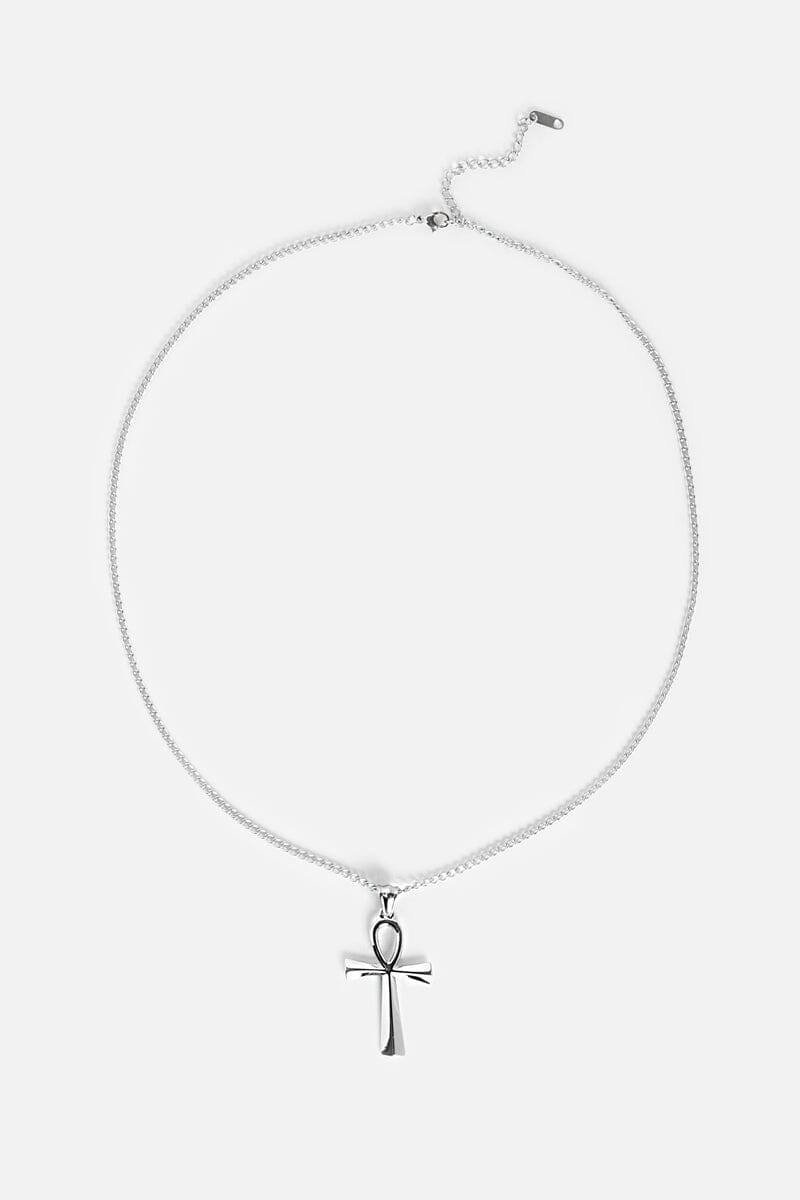 Ankh Sterling Silver Necklace | 925 Silver Necklace NOCTEX
